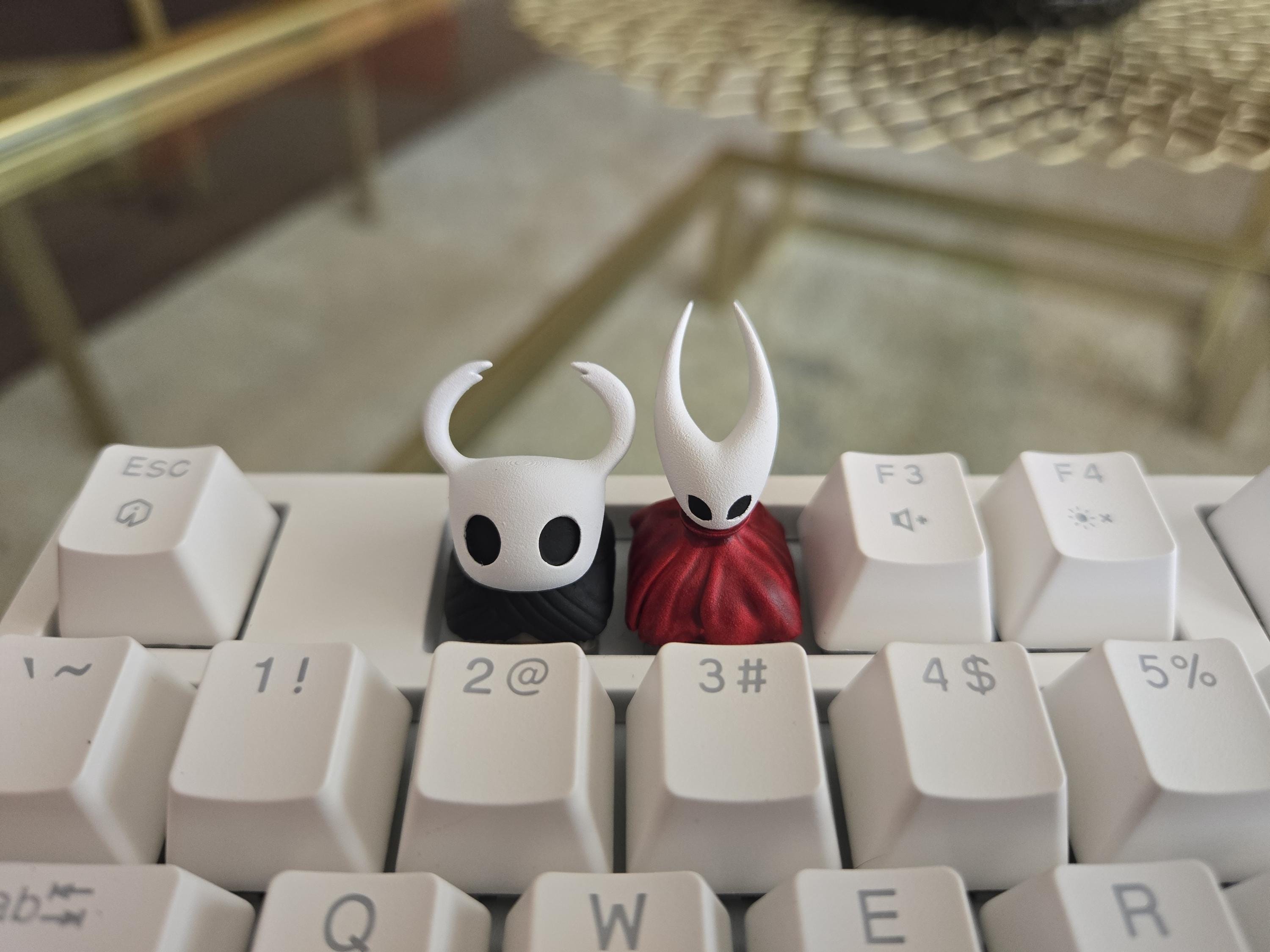 Hand-Painted Hollow Knight Artisan Keycaps for mechanical keyboard