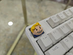 Retro Vault Figure – hand painted artisan keycap for mechanical keyboard – view 5