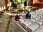Marine Helmet Keycap – hand painted artisan keycap for mechanical keyboard – view 2