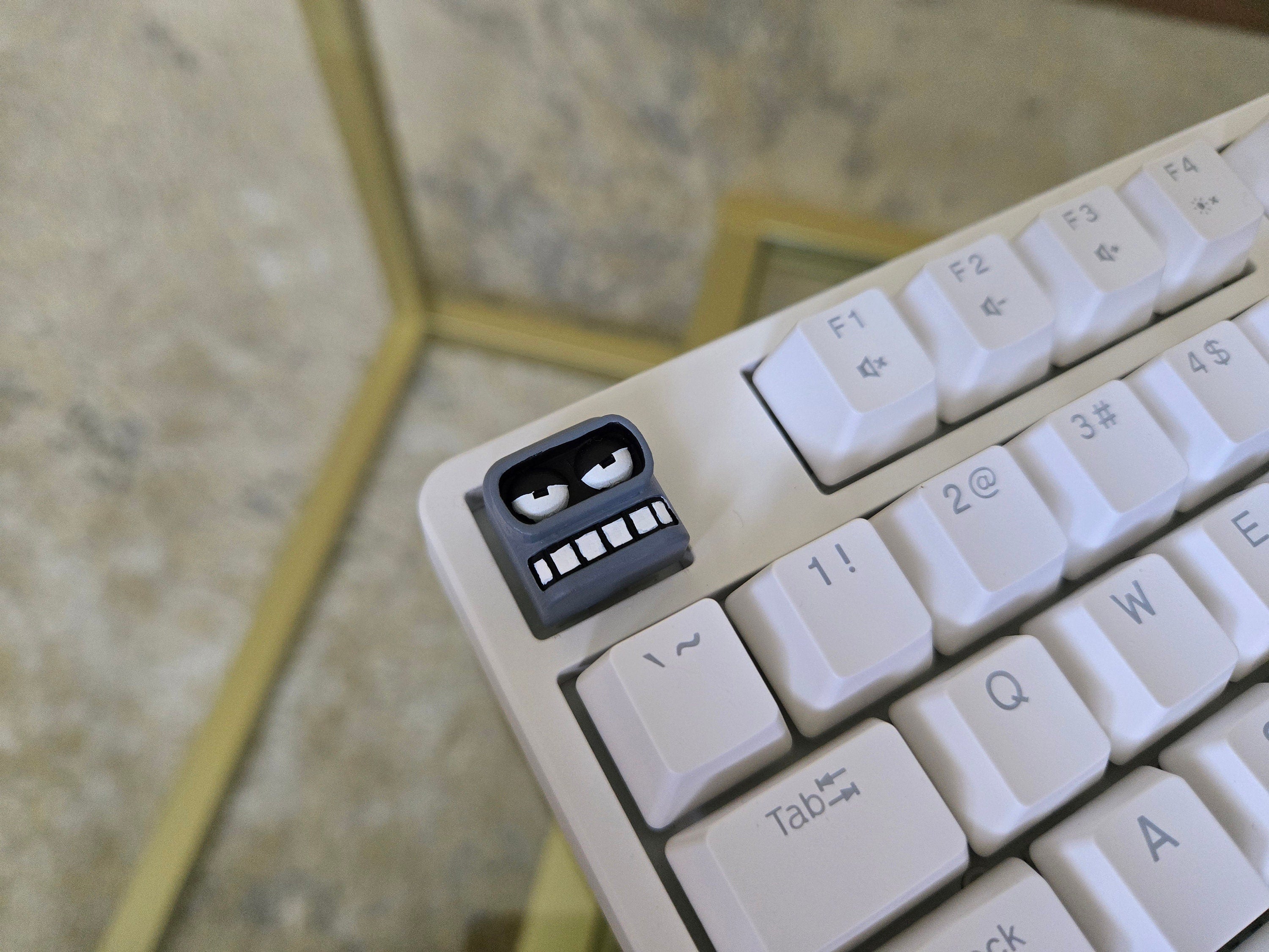 Hand-Painted Cartoon Bender Artisan Keycap for mechanical keyboard