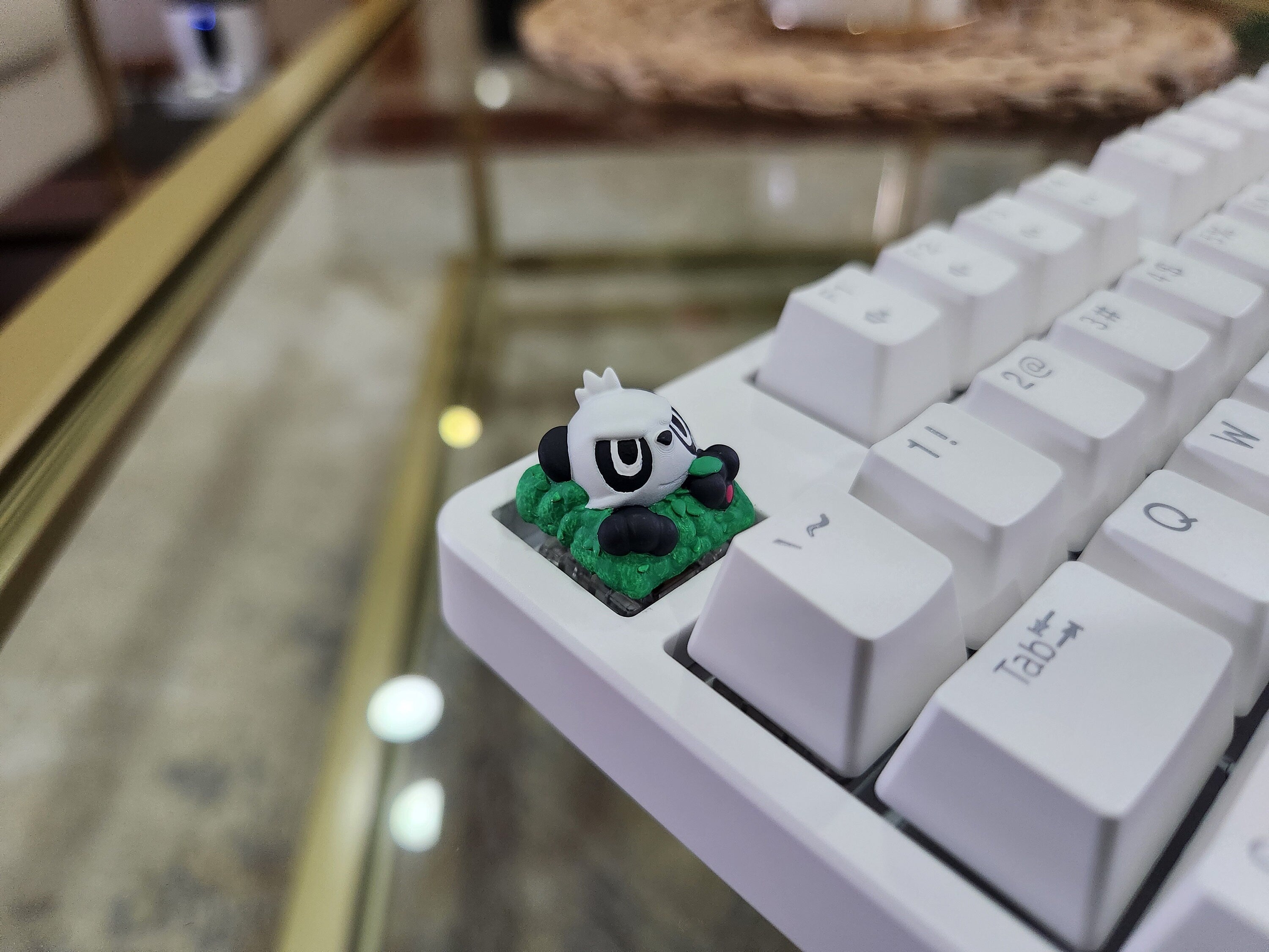 Hand-Painted Anime Pancham Artisan Keycap for mechanical keyboard