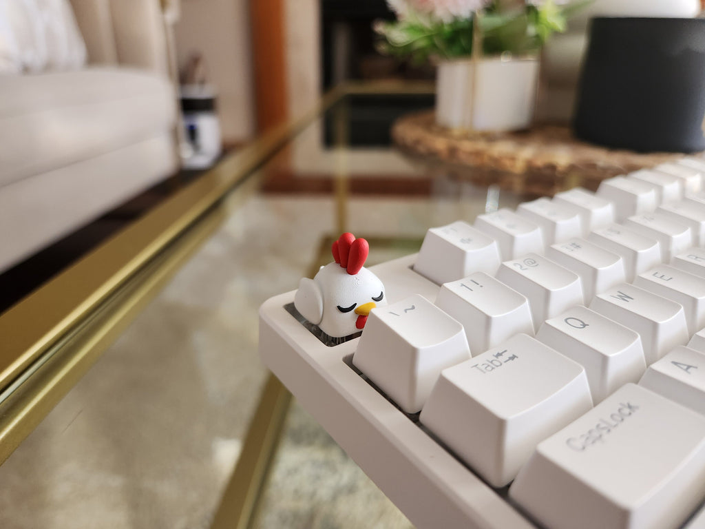 Hand-Painted Palworld Chikipi Artisan Keycap for mechanical keyboard