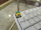 Forest Hero Keycap – hand painted artisan keycap for mechanical keyboard – view 8