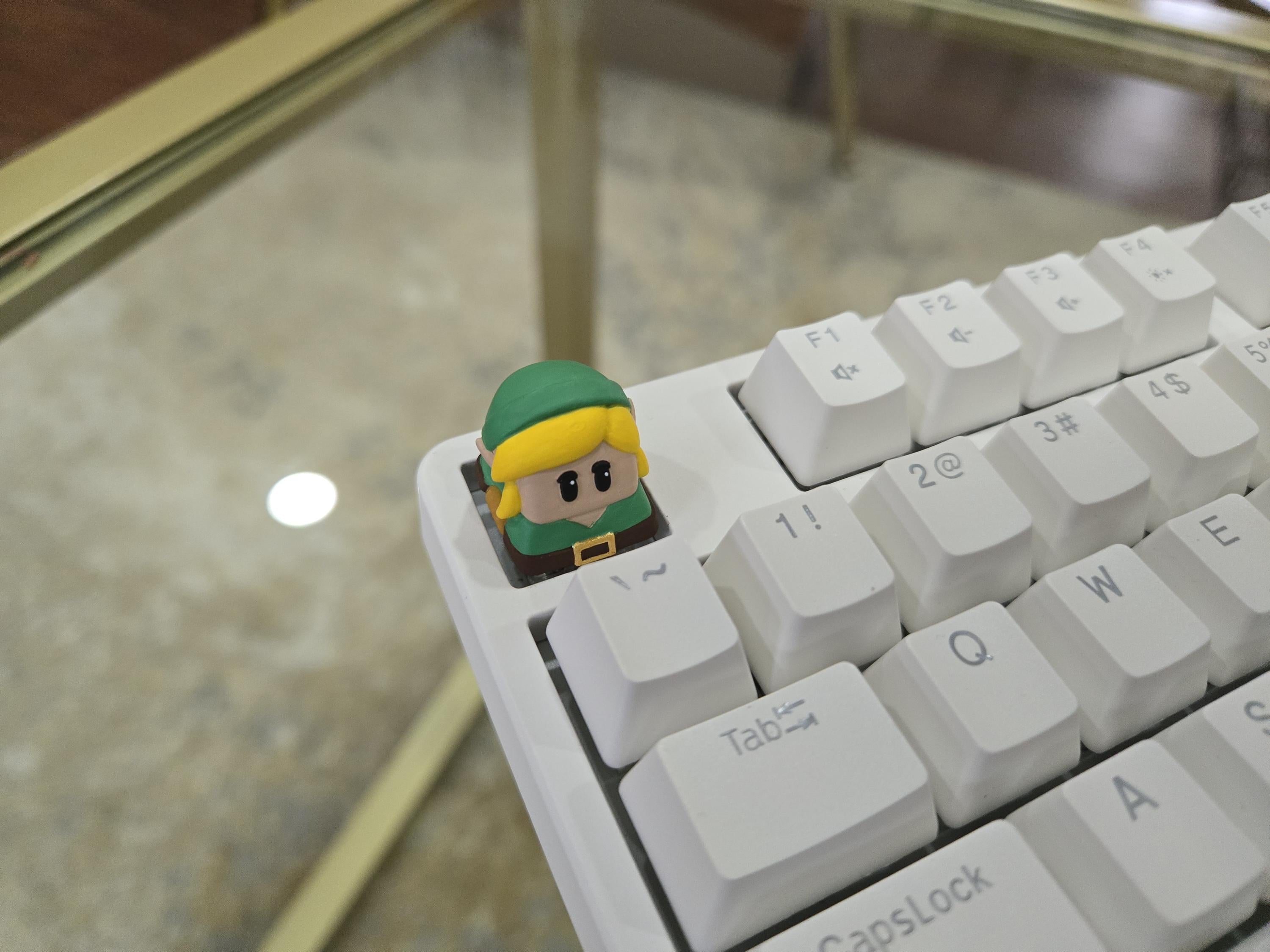 Hand-Painted Link Artisan Keycap for mechanical keyboard