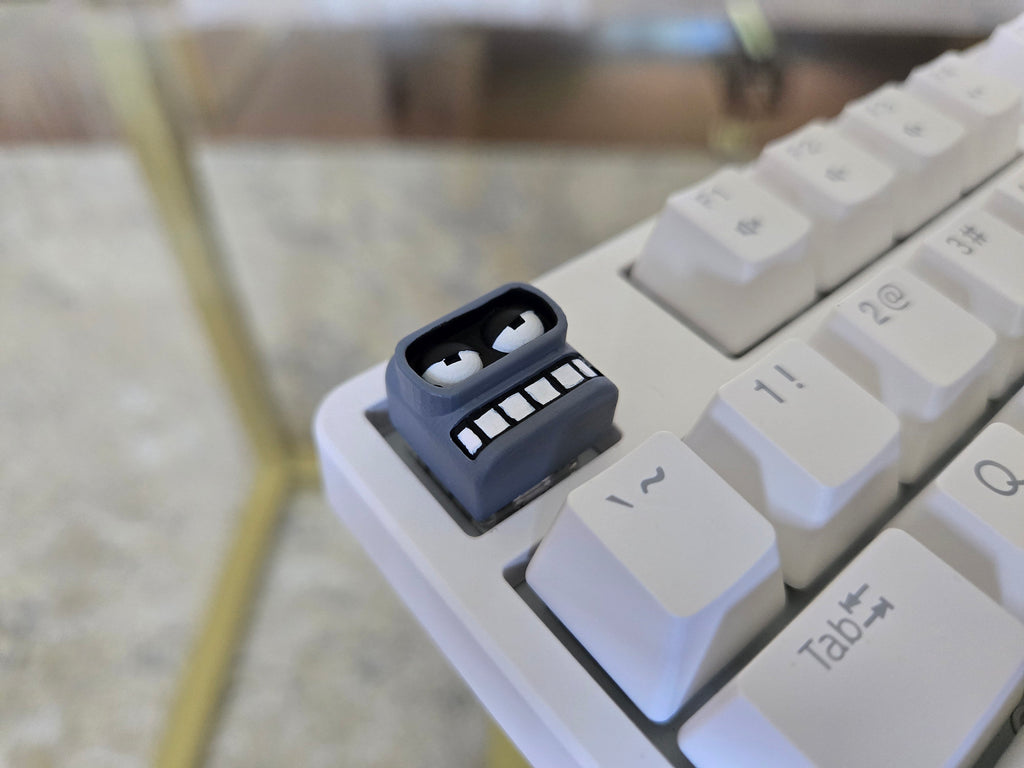 Hand-Painted Cartoon Bender Artisan Keycap for mechanical keyboard