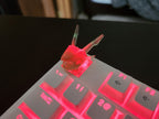 Clear Video Game Artisan Keycap for mechanical keyboard