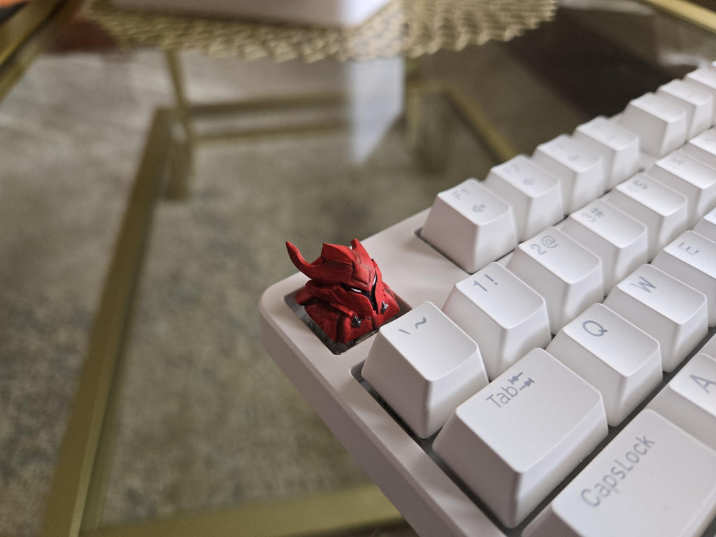 Hand-Painted Igris Anime Artisan Keycap for mechanical keyboard