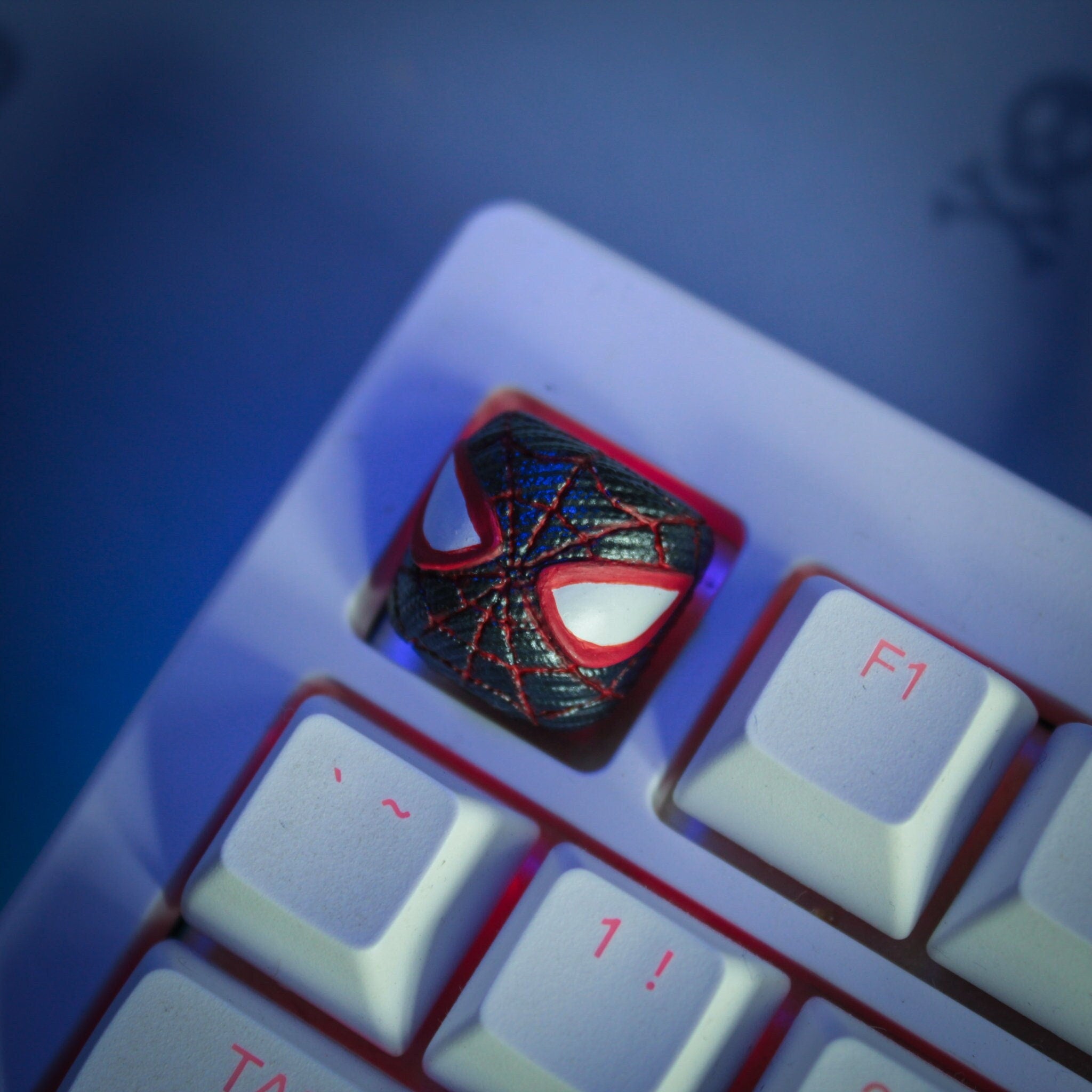 Hand-Painted Spider Artisan Keycap for mechanical keyboard