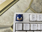Hand-Painted Sonic Videogame Artisan Keycap for mechanical keyboard