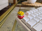 Hand-Painted Fries Food Artisan Keycap for mechanical keyboard