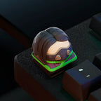 Tactical Agent Set – hand painted artisan keycap for mechanical keyboard – view 5