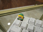 Forest Hero Keycap – hand painted artisan keycap for mechanical keyboard – view 7