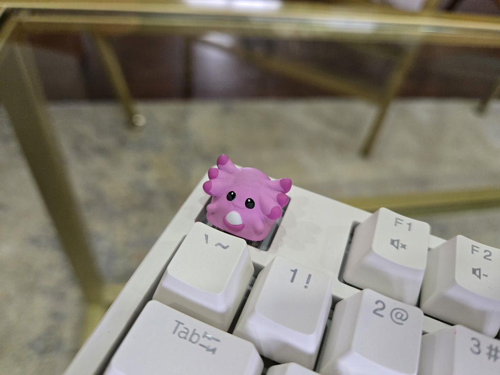 Hand-Painted Chansey Artisan Keycap for mechanical keyboard