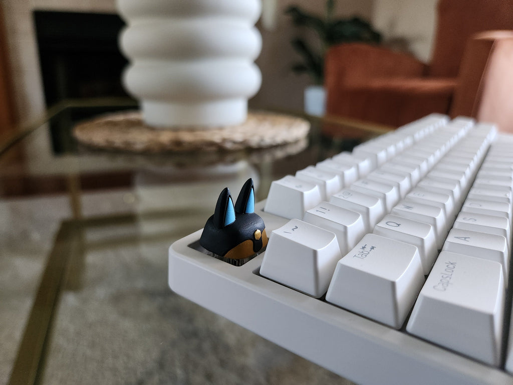 Hand-Painted Palworld Anubis Video Game Artisan Keycap for mechanical keyboard