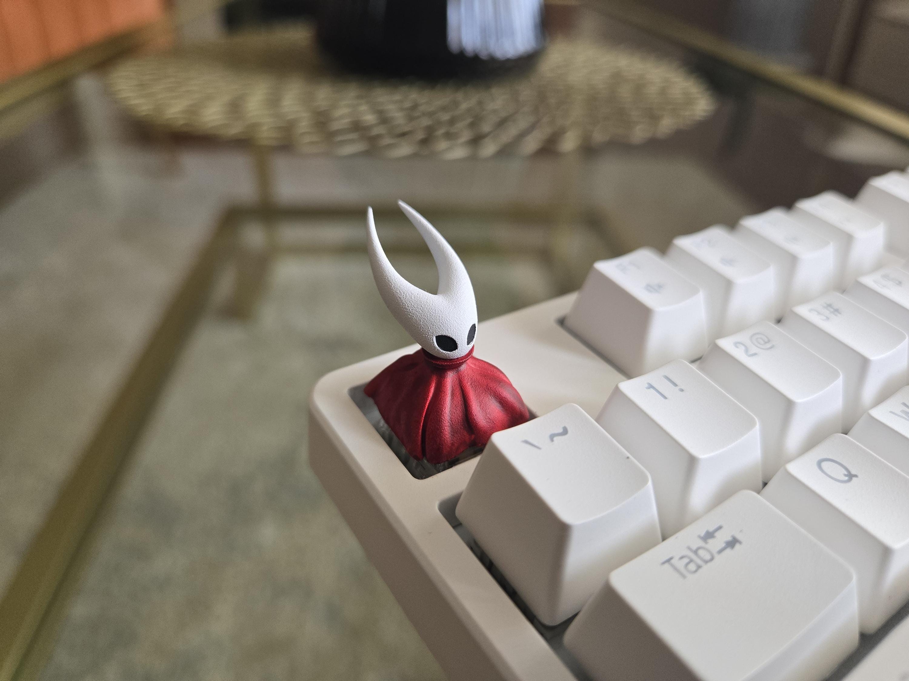 Hand-Painted Hollow Knight Artisan Keycaps for mechanical keyboard