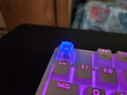 Clear Demon Skull Artisan Keycap for mechanical keyboard