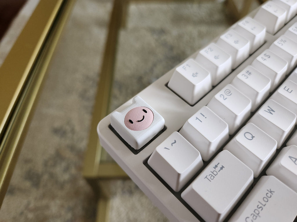 Hand-Painted Adventure Time Finn Artisan Keycap for mechanical keyboard