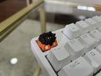 Hand-Painted Pumpkaboo Artisan Keycap for mechanical keyboard
