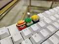 Hand-painted anime-inspired Hiko3D artisan keycap