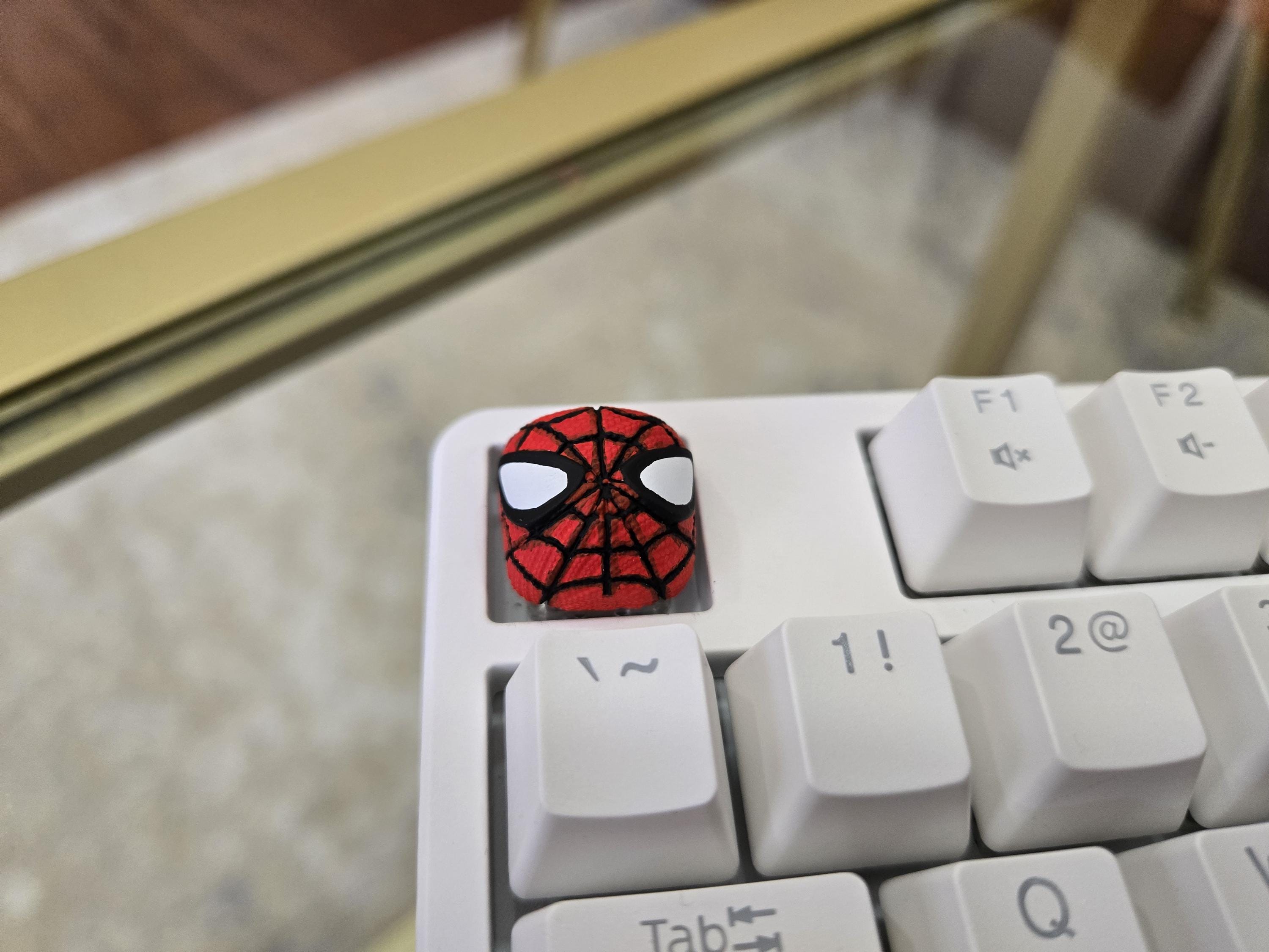 Hand-Painted Video Game Spider Artisan Keycap for mechanical keyboard