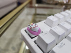 Hand-Painted Kitsune Japanese Artisan Keycap for mechanical keyboard