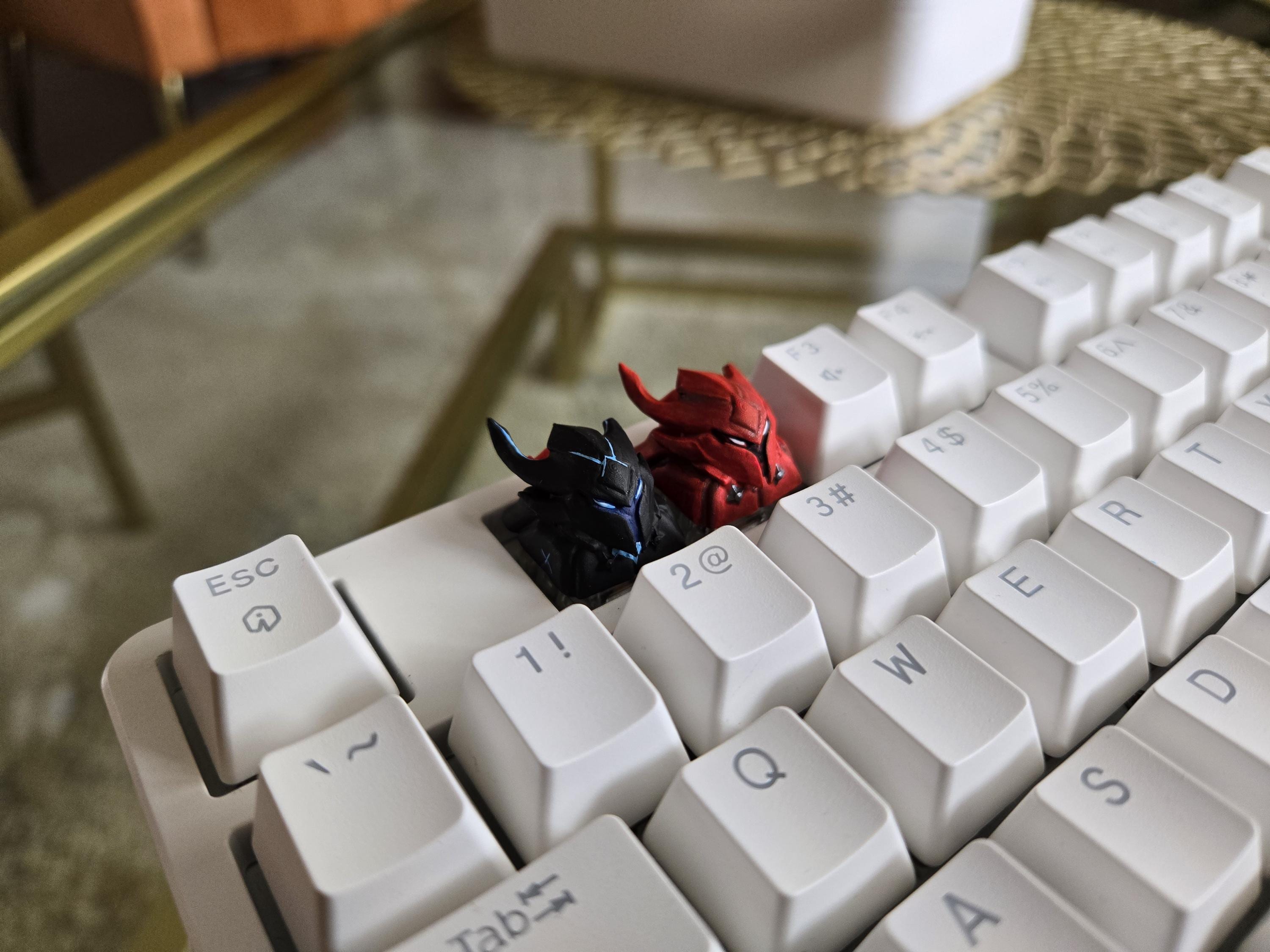 Hand-Painted Igris Anime Artisan Keycap for mechanical keyboard