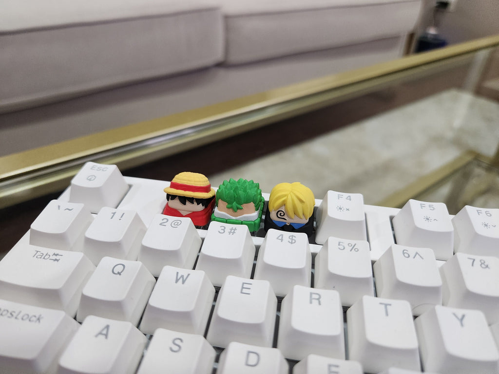 Hand-painted anime-inspired Hiko3D artisan keycap