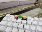 Hand-painted anime-inspired Hiko3D artisan keycap