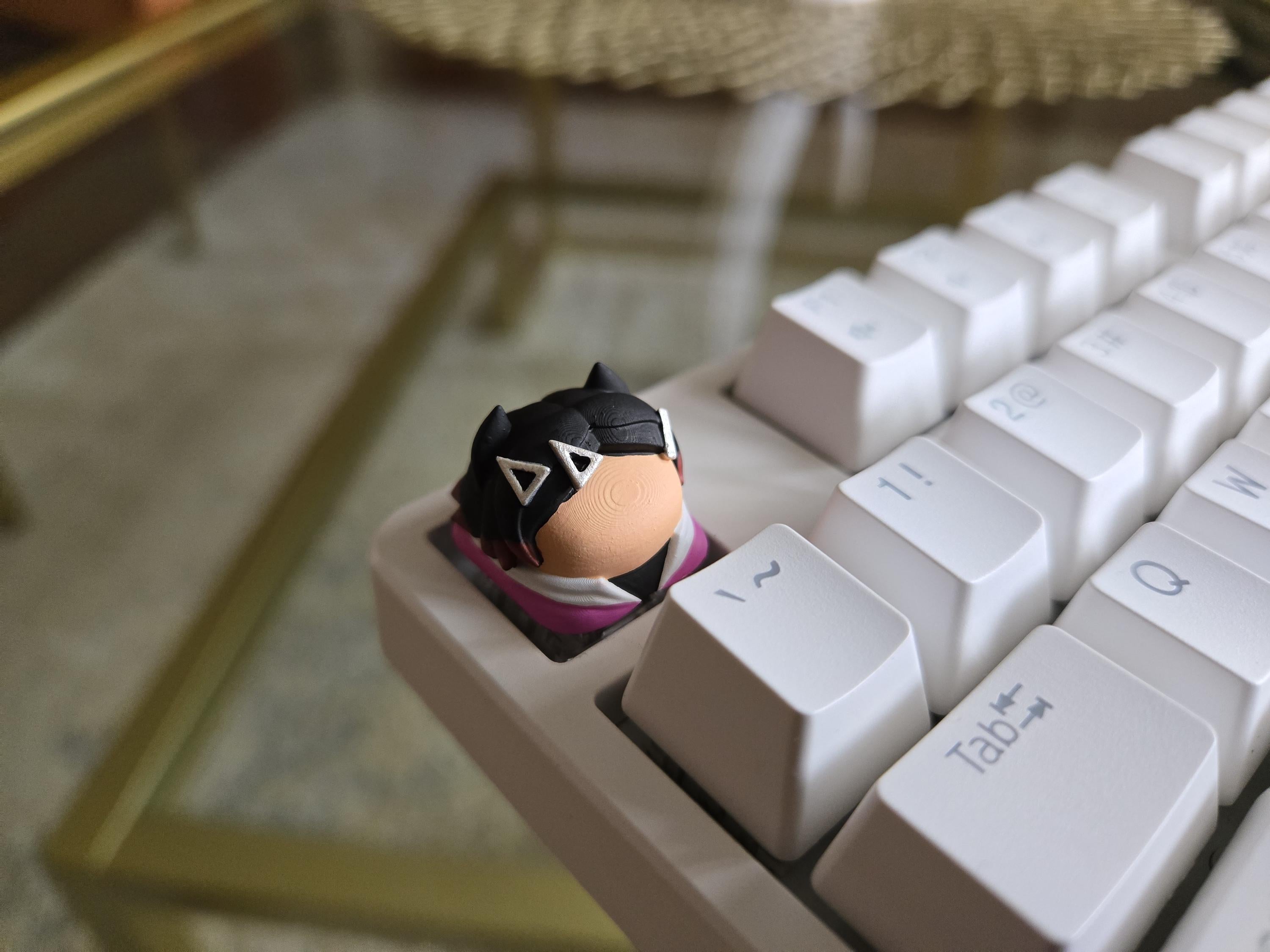 Hand-Painted Clove Video Game Artisan Keycap for mechanical keyboard