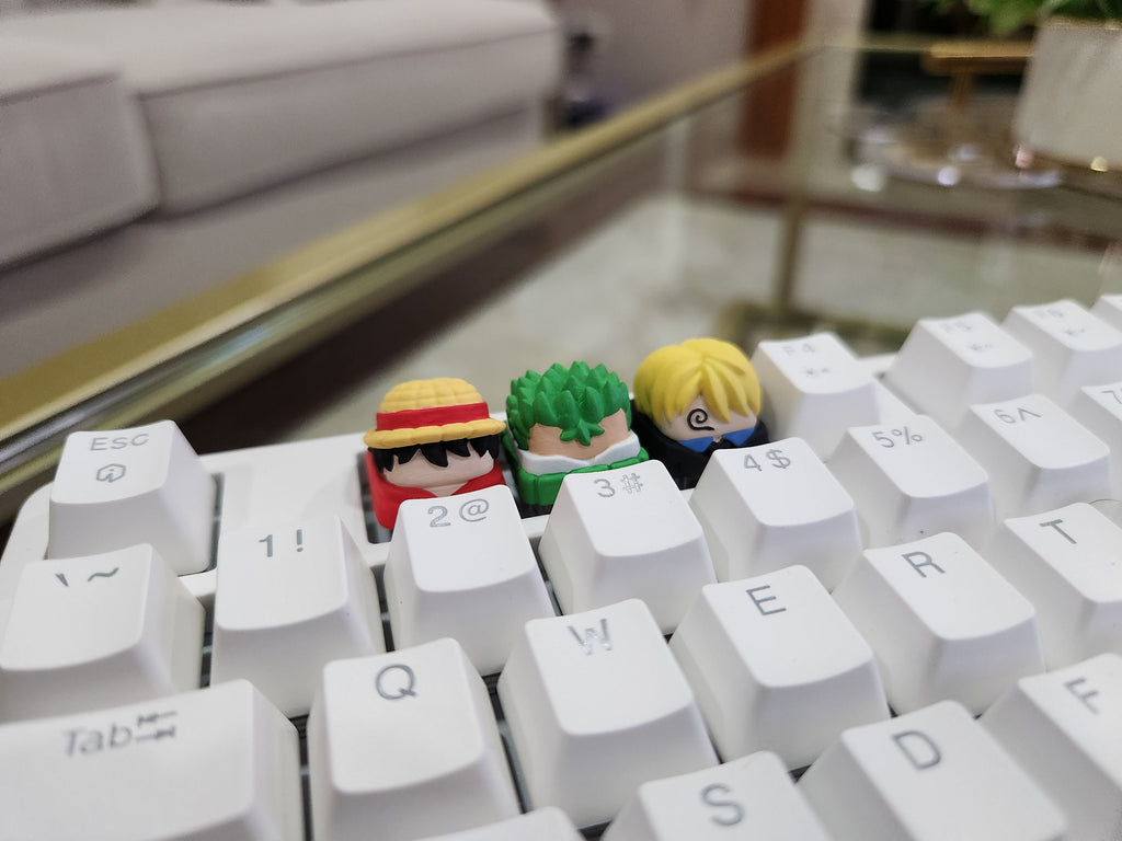 Hand-painted anime-inspired Hiko3D artisan keycap