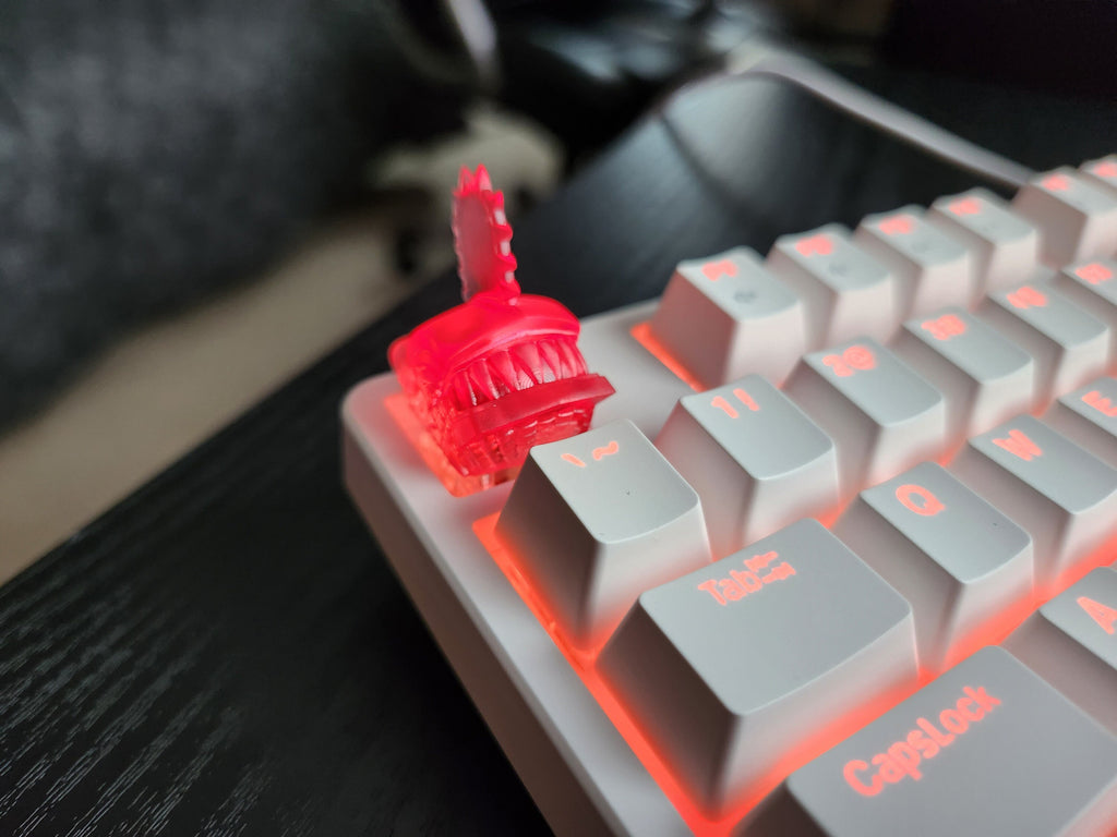 Clear Anime Artisan Keycap for mechanical keyboard