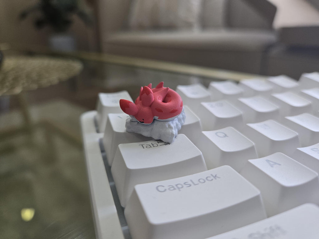 Hand-Painted Palworld Chillet Video Game Artisan Keycap for mechanical keyboard