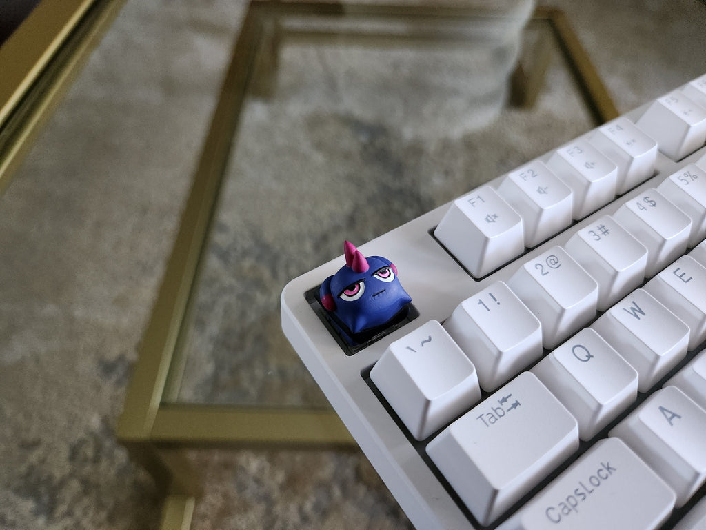 Hand-Painted Palworld Depresso Video Game Artisan Keycap for mechanical keyboard