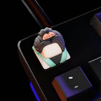 Tactical Strike Trio – hand painted artisan keycap for mechanical keyboard – view 2