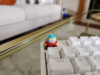 Toon Troublemaker Keycap – hand painted artisan keycap for mechanical keyboard – view 3
