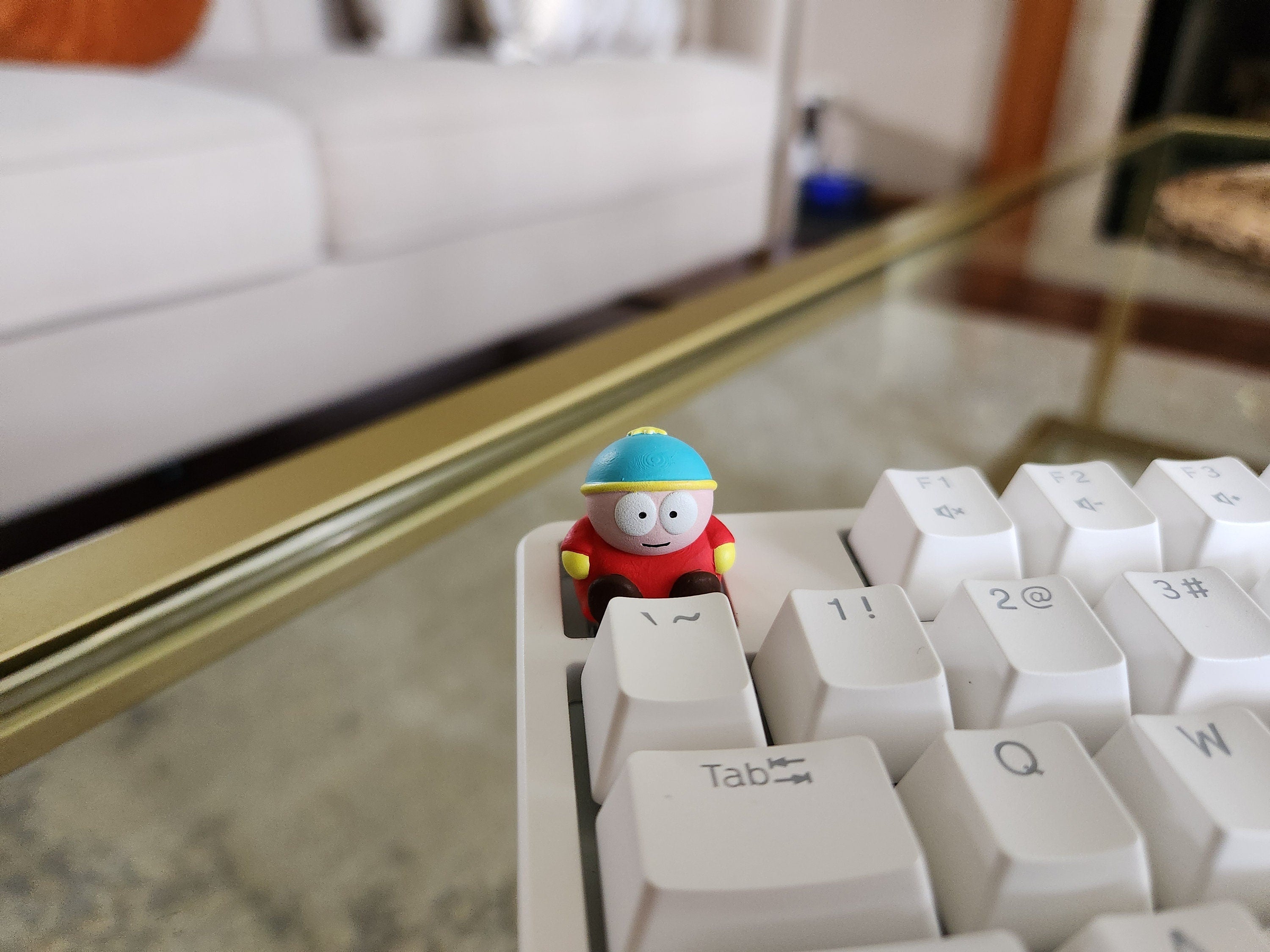 Hand-Painted Cartoon Eric Artisan Keycap for mechanical keyboard