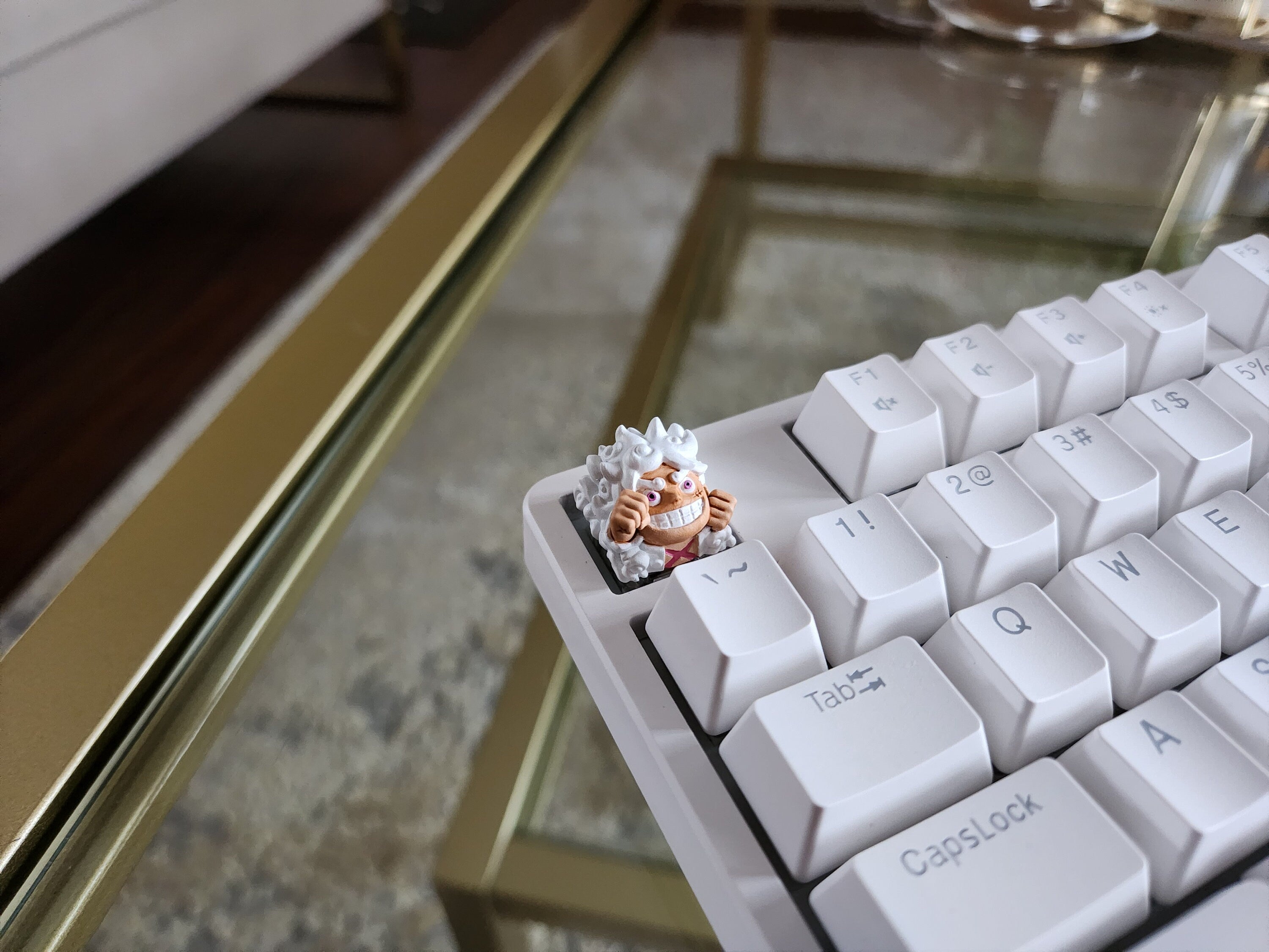 Hand-Painted Anime Artisan Keycap for mechanical keyboard