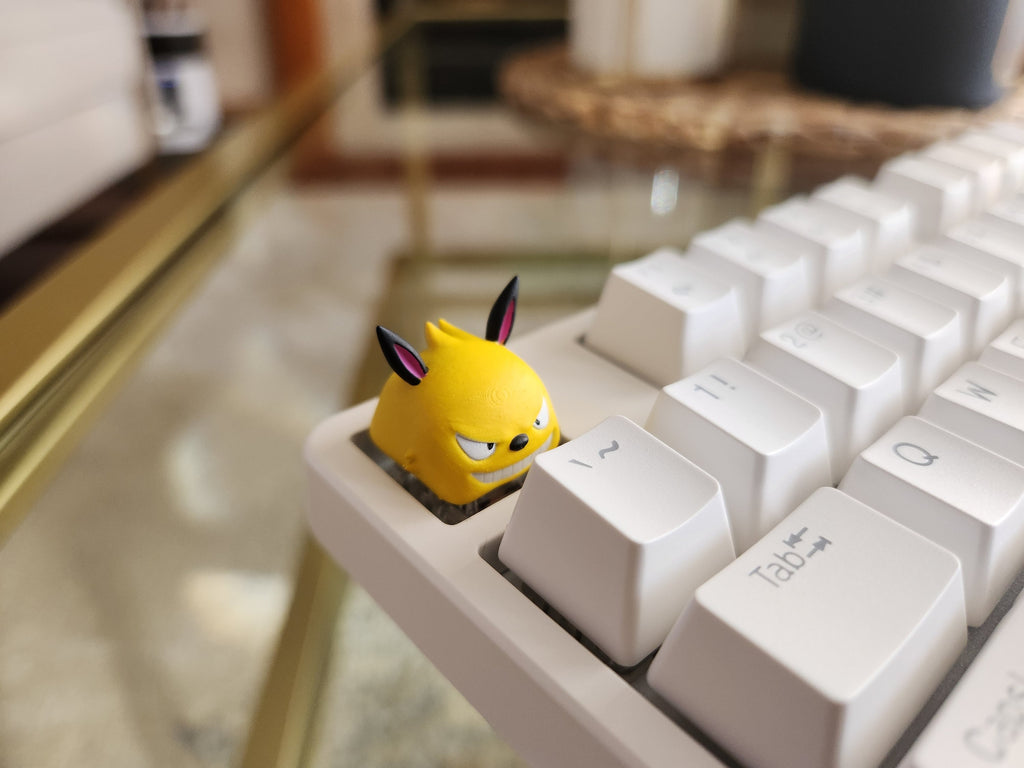 Hand-Painted Palworld Grizzbolt Video Game Artisan Keycap for mechanical keyboard