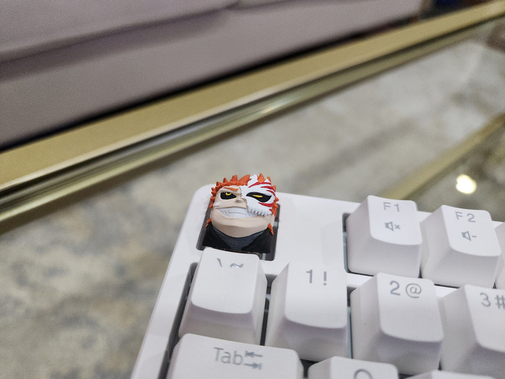 Hand-painted anime character artisan keycap for mechanical keyboard
