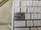 Hand-Painted Marine Rivet Gun Artisan Keycap for mechanical keyboard