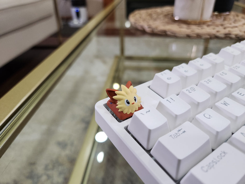 Hand-Painted Lillipup Artisan Keycap for mechanical keyboard