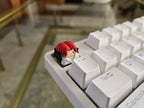 Hand-Painted Red-Haired Shanks Fanart Artisan Keycap for mechanical keyboard