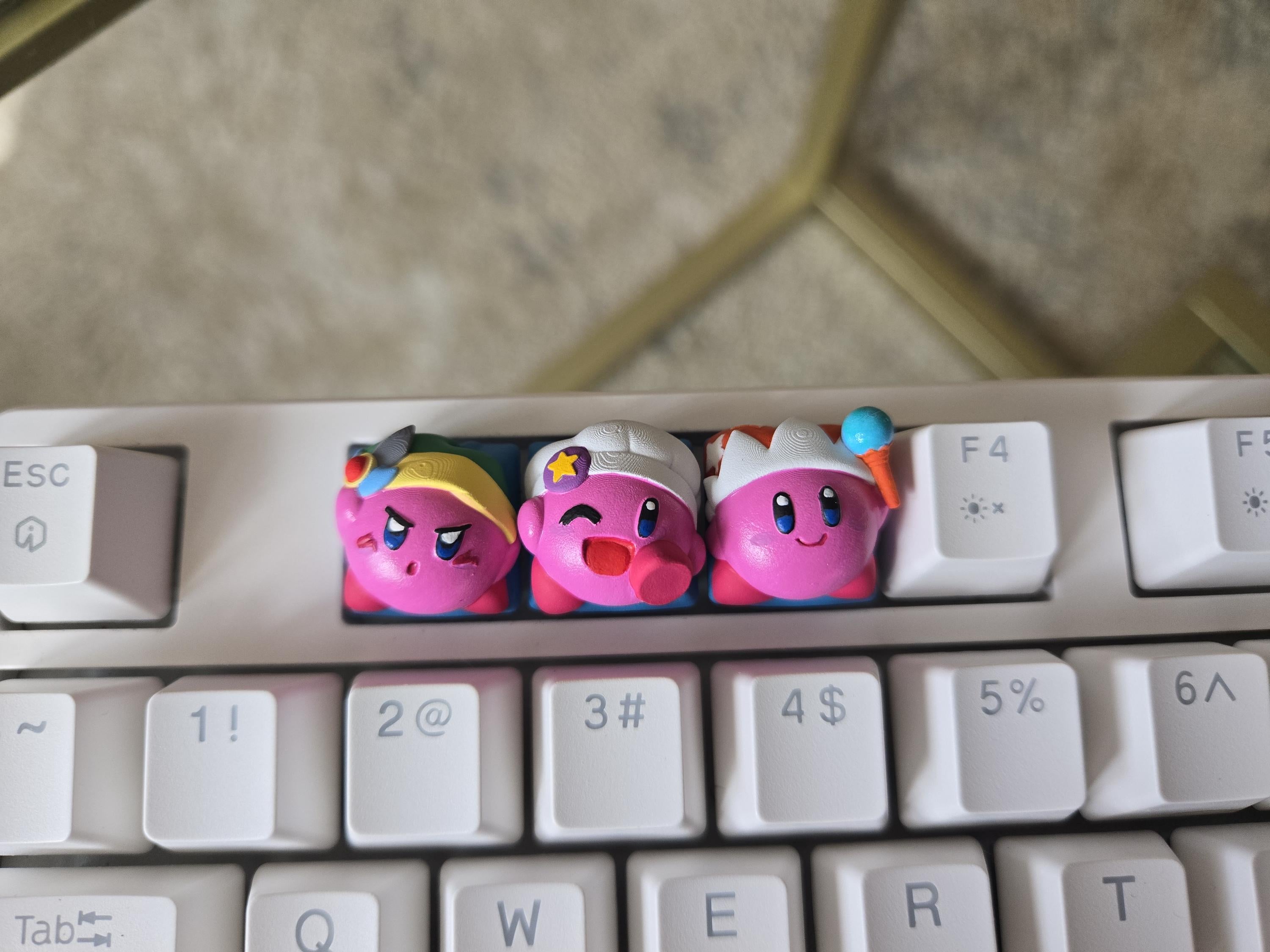Hand-Painted Video Game Artisan Keycap Set for mechanical keyboard