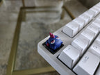 Moonlit Cat Keycap – hand painted artisan keycap for mechanical keyboard – view 7