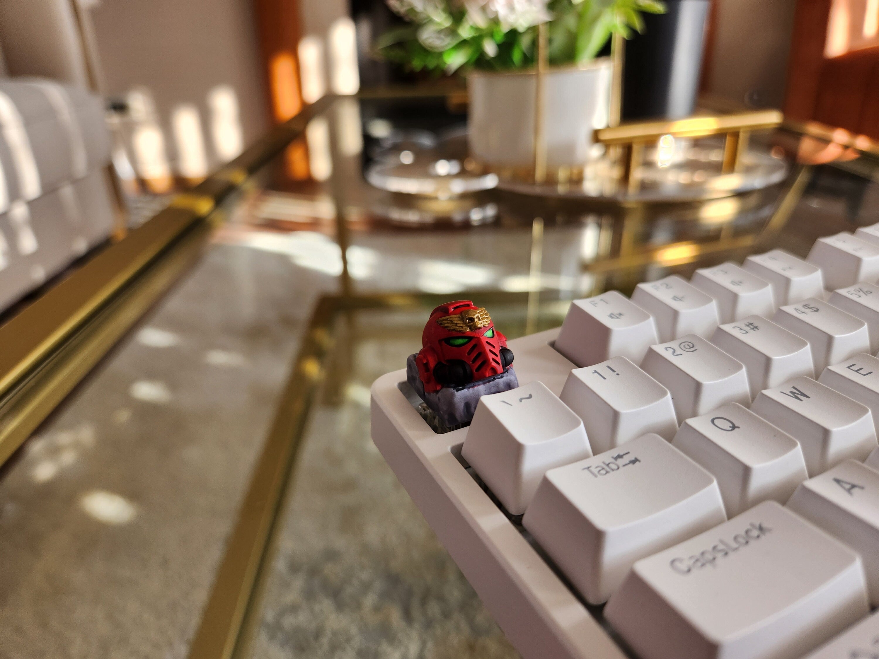 Hand-Painted Marine Artisan Keycap for mechanical keyboard