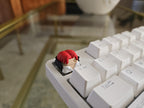 Hand-Painted Red-Haired Shanks Fanart Artisan Keycap for mechanical keyboard