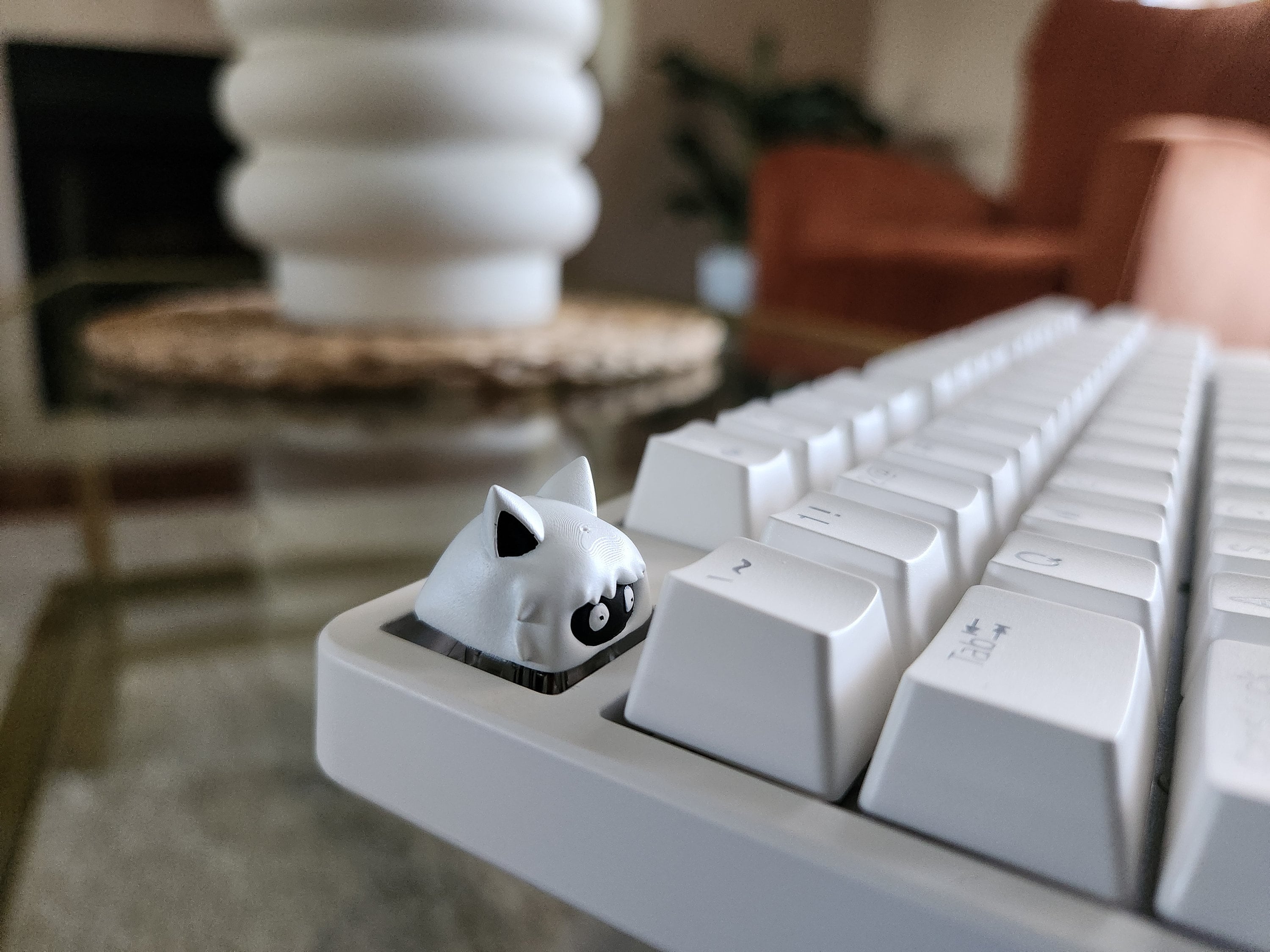 Hand-Painted Palworld Wumpo Video Game Artisan Keycap for mechanical keyboard