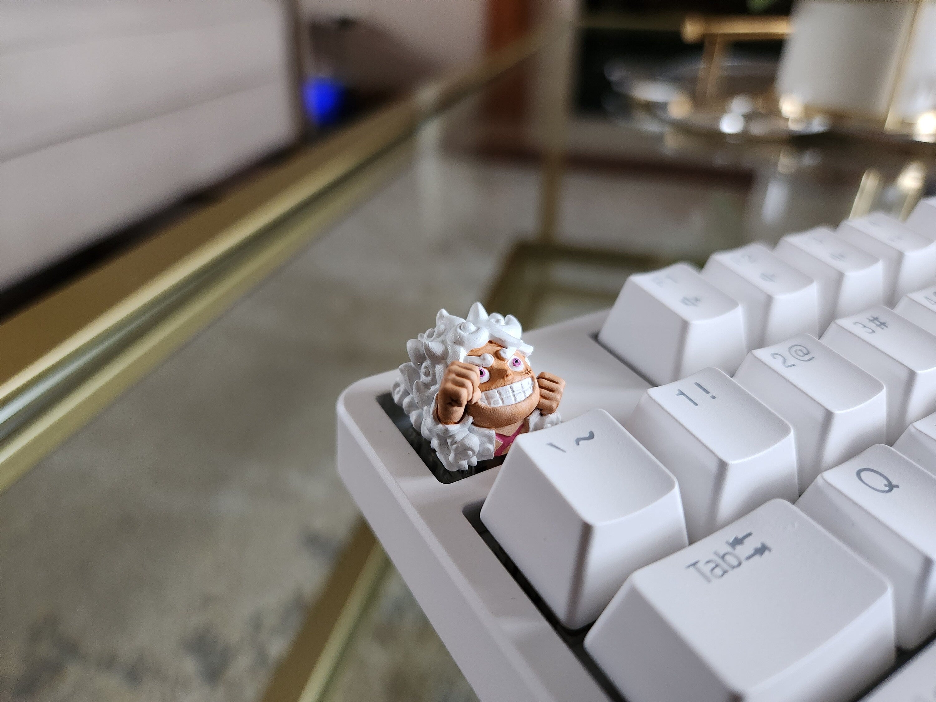 Hand-Painted Anime Artisan Keycap for mechanical keyboard