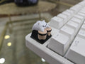 Hand-Painted Bongo Cat Artisan Keycap for mechanical keyboard