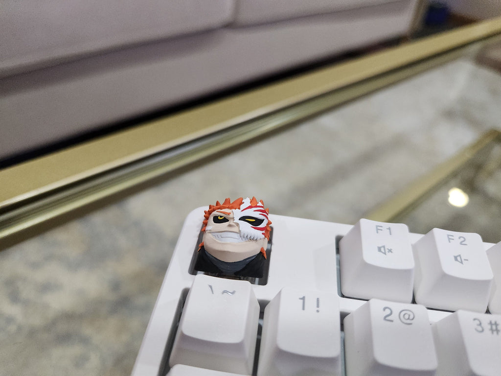 Hand-painted anime character artisan keycap for mechanical keyboard